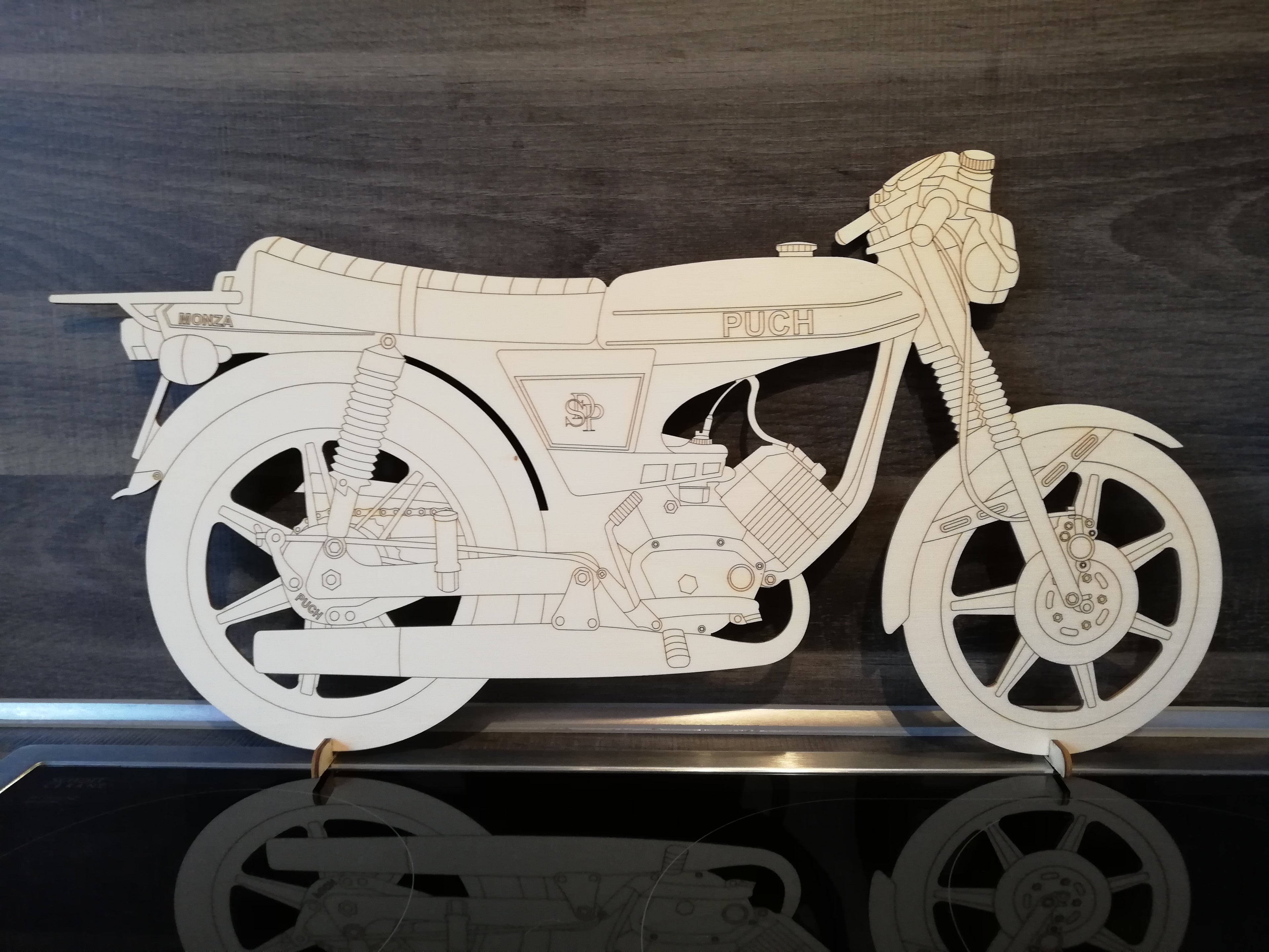 Puch Monza 2-D Modell