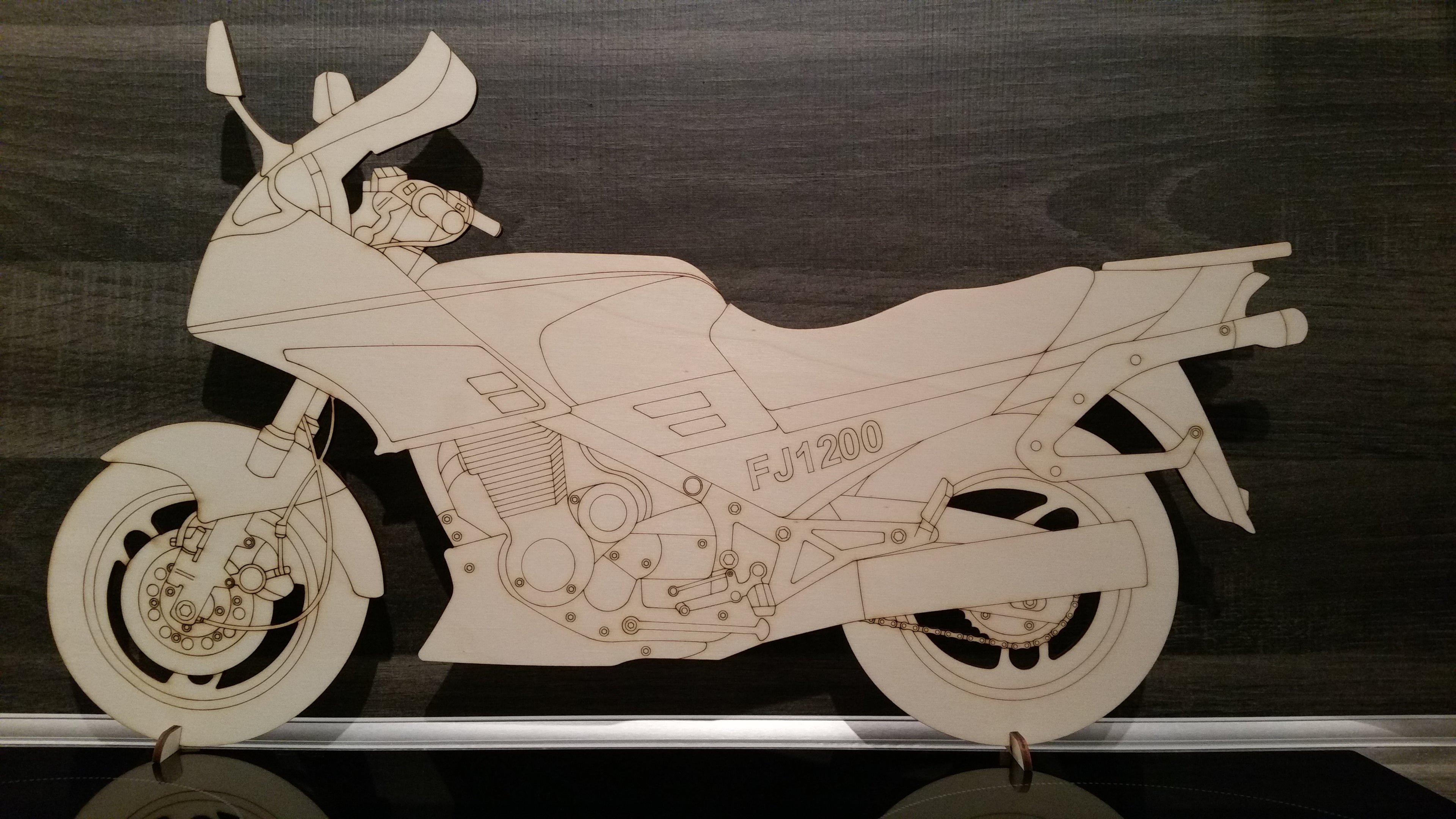 Yamaha FJ 1200 2-D Modell