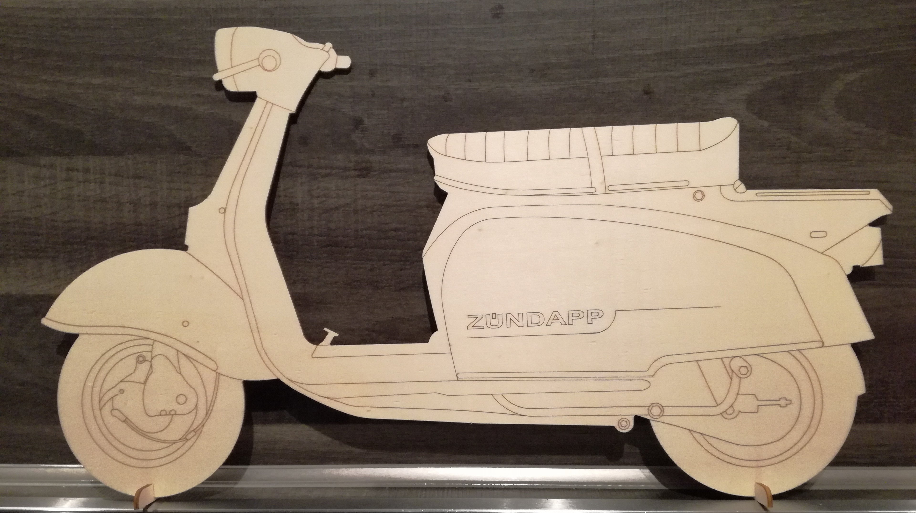 Zündapp R50 Roller 2-D Modell