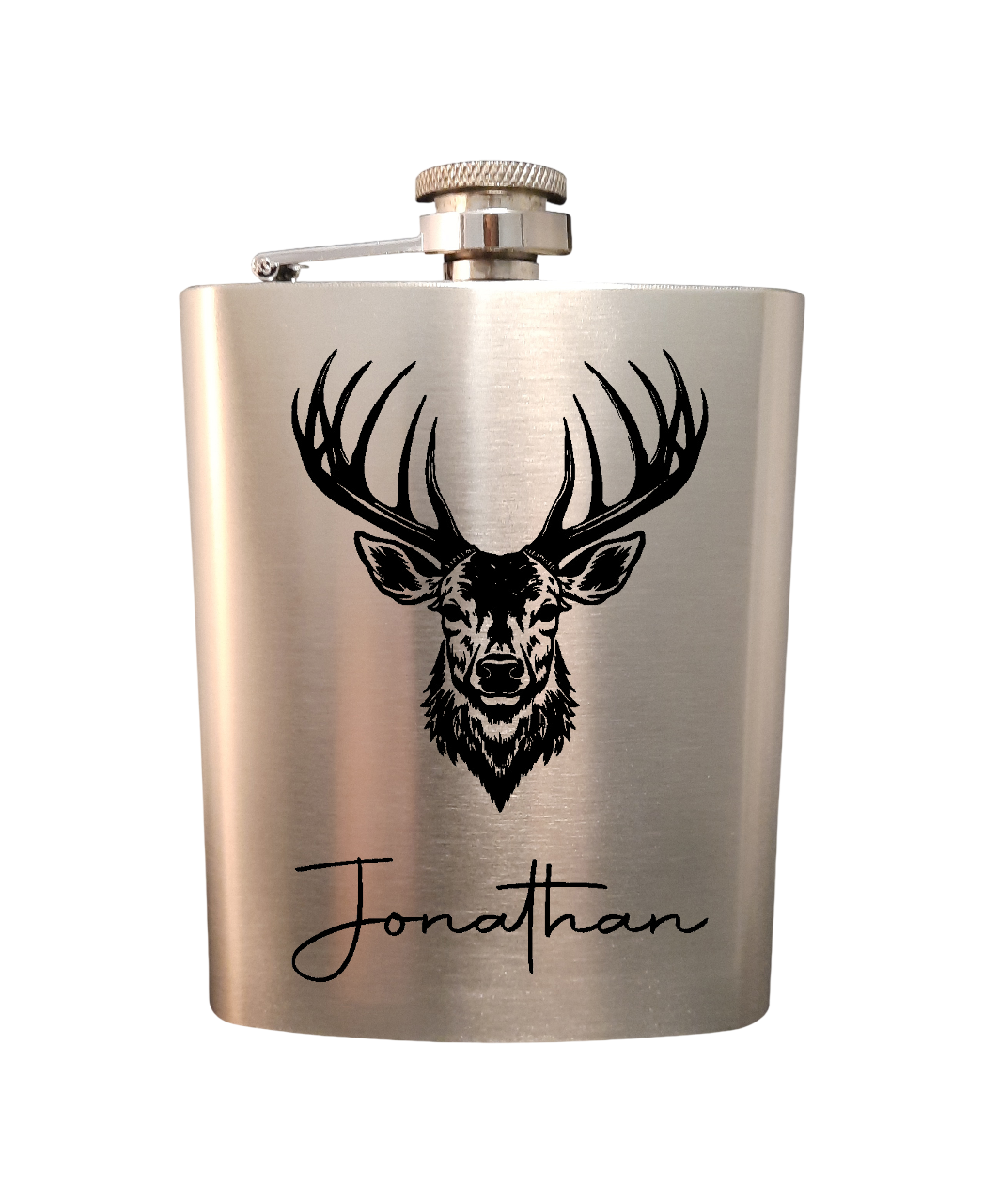 Flachmann aus Edelstahl 200 ml individuell gestaltbar