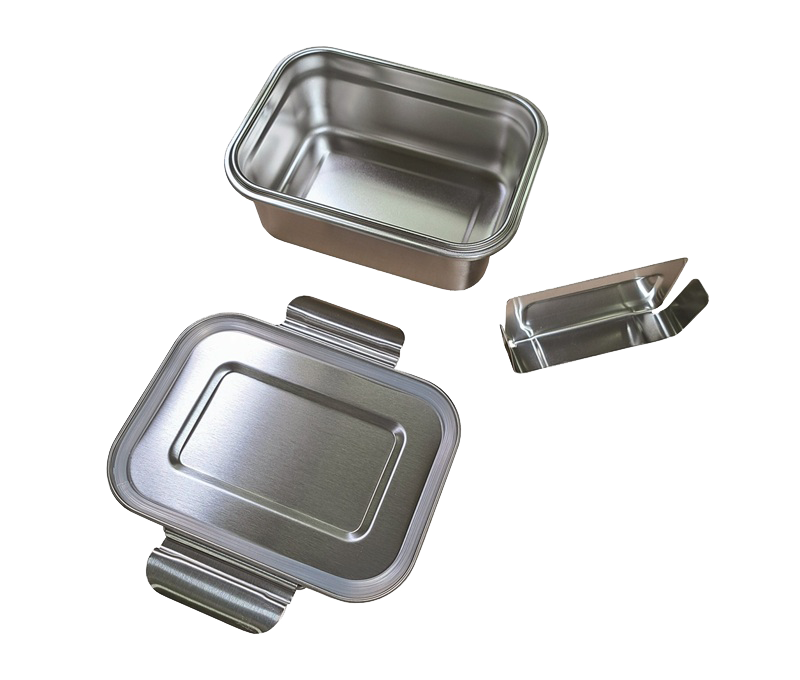 Premium Edelstahl-Lunchbox – mittel 800 ml - personalisierbar