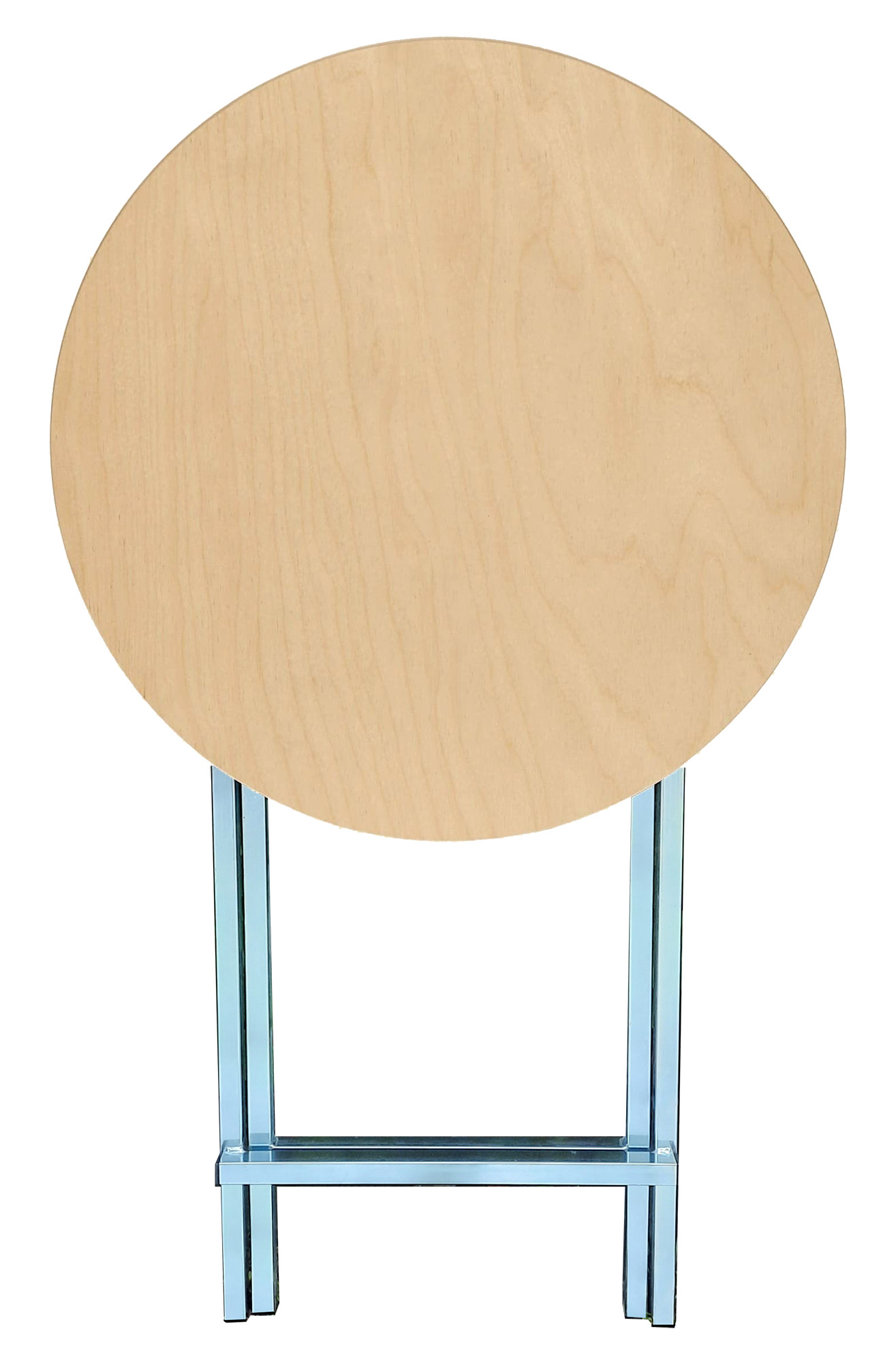 Stehtisch  80 cm Tischplatte aus Birkenholz individuell gestaltbar